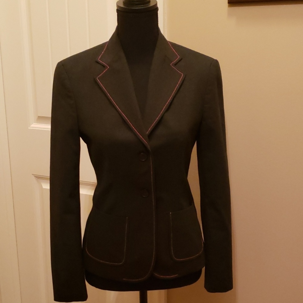 The Limited charcoal gray blazer